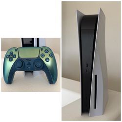 PS5 Disc and Digital Console 825GB in great condition