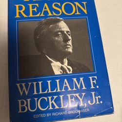 Signed “Right Reason” William F. Buckley Jr. Book