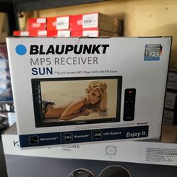 NEW 7" BLAUPUNKT DOUBLE DIN WITH BLUETOOTH 