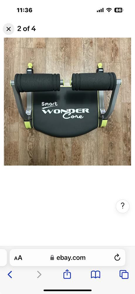 Wonder Core 6-in-1 Smart Body Fitness Workout Home Machine Ab Exerciser Trainer