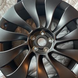 4 New Tesla Rims WHEEL, 20X9.0J ET34, UBERTURBINE(123426
