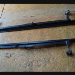 Full or Twin metal bed frame On Wheels (box spring needed/don't have) Have 1 Set Left