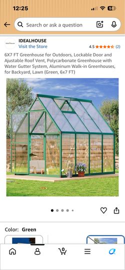 Brand New 6x7 foot greenhouse.
