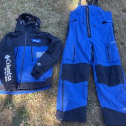 Columbia Fishing Bibs & Jacket