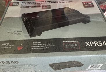 Dual Amplifier 1200 Watts  