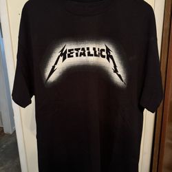 2017 Officially Licensed Metallica Concert Tee Size XL