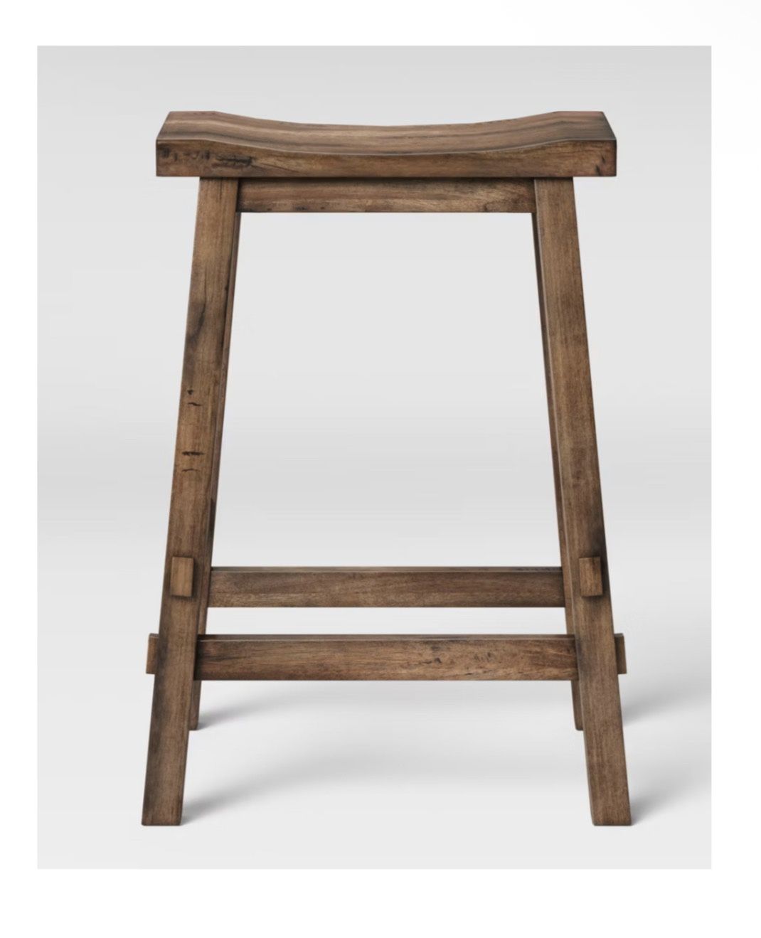Wooden Bar Stools – Counter Height – Set of 8 (60% Off Retail Price)
