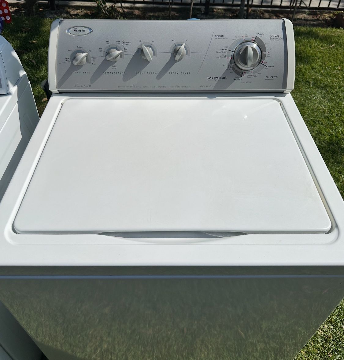 Whirlpool Washer Ultimate Care 2