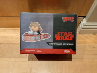 Funko Dorbz Star Wars Luke Skywalker with Speeder 009 Vinyl Figure