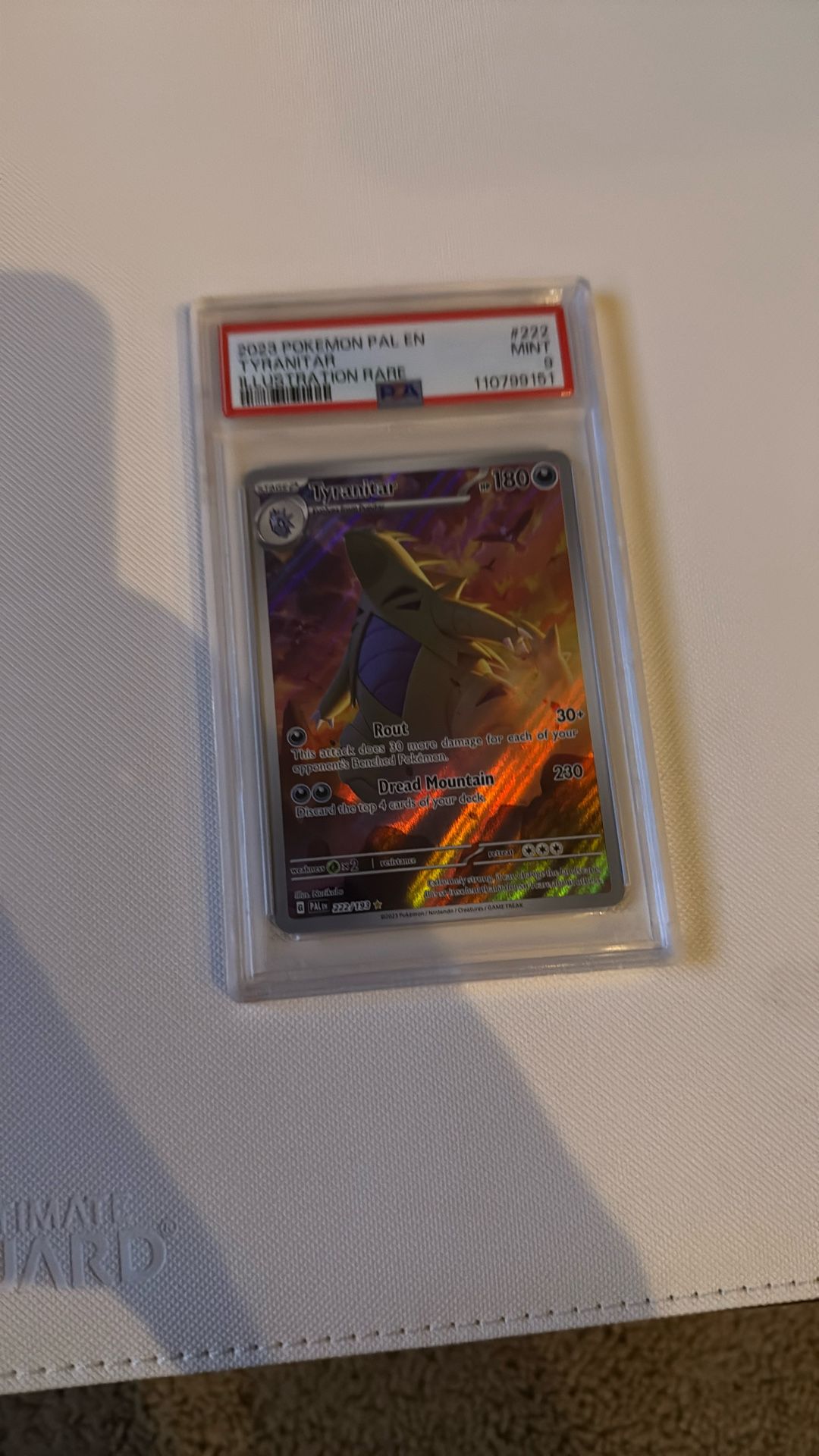 Pokemon Tyranitar PSA 9