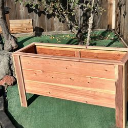 Redwood Planter Box, 15”Deep