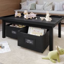 Kids Table with Drawers