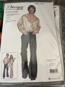 Disco Men’s Shirt Costume