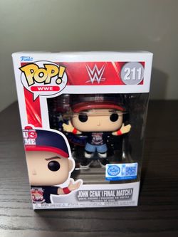 EXCLUSIVE John Cena Final Match Funko Pop #211 WWE World Wrestling Saturday Night's Main Event