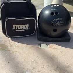 Storm bowling ball