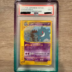 Gengar Mysterious Mountains PSA 9