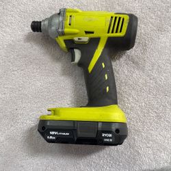 Ryobi P234G 18v Cordless Power Impact Driver With Battery