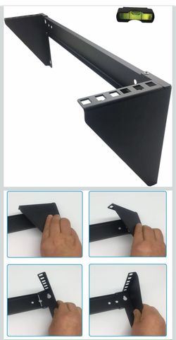 19 Inch 2U Heavy Duty Vertical Wall Mountable Rack