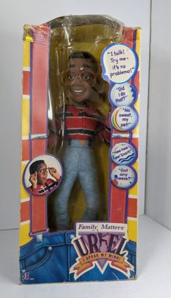 1991 Vintage Family Matters Steve Urkel Doll New in Box Please Read Description