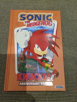 Sonic The Hedgehog KNUCKLES Anniversary Special HC One-Shot IDW Comics 2026!!!