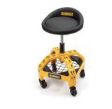 DEWALT Adjustable Shop Stool With Castes