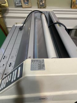 GBC Ultima 65 Wide Format Roll Laminator