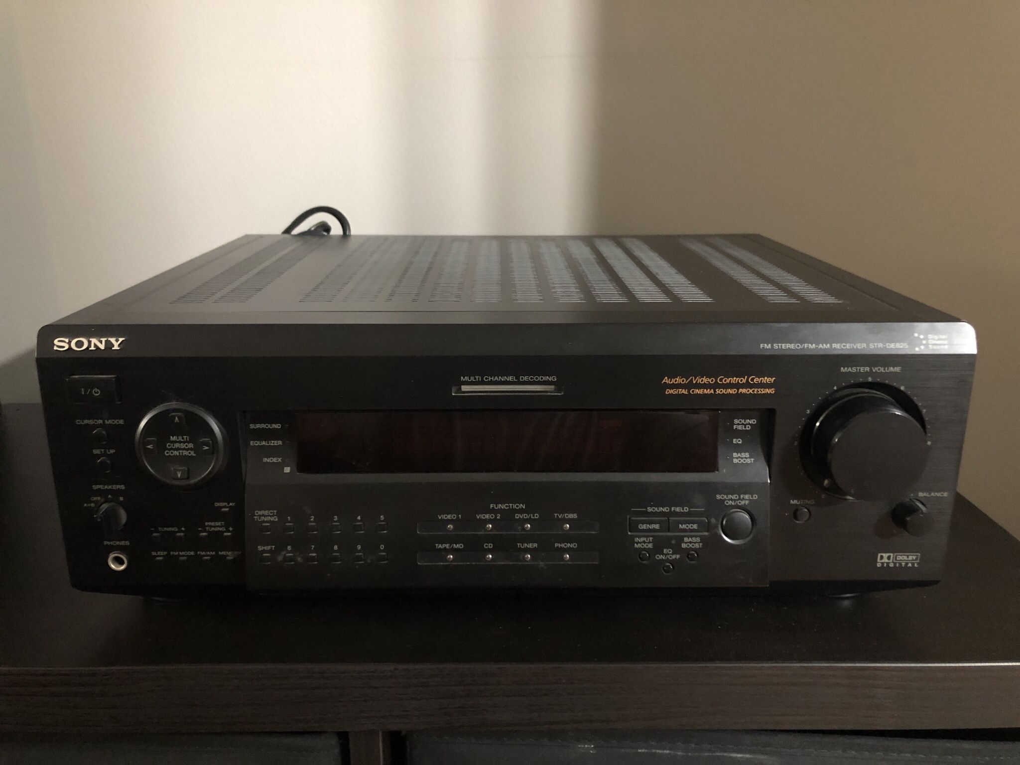 Sony STR-DE825 Receiver