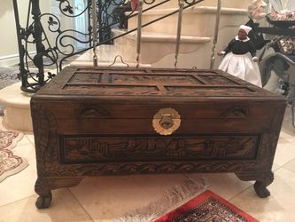 Chinese blanket box