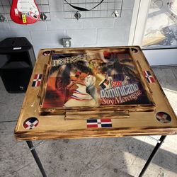 Dominican Dominoe Table