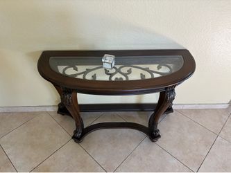 Ashley Norcastle console table