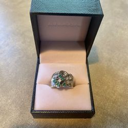 Beautiful Emerald and Diamond Ring Make An Offer