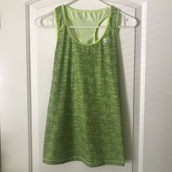 Adidas Workout Tank Top Lime Green Women’s Size XS