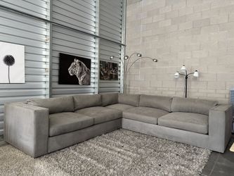 Modern Large Gray Sectional