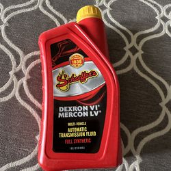 Schaeffers Dexron VI  Mercon LV Transmission fluid