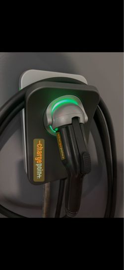 ChargePoint HomeFlex Level 2 EV Fast Charger, J1772, Smart, Hardwired, 50A For Electric Cars, Adds Up to 37 Mi/Hr, WiFi App Control, 23-Ft Cable, Adju