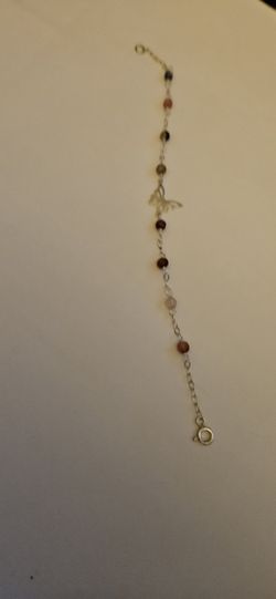 Sterling Silver 925  Butterfly Bracelet 
