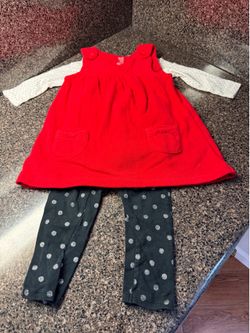 Just one you 3pc red/white/black 18mos