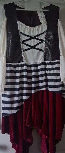 Girl's pirate halloween costume $10