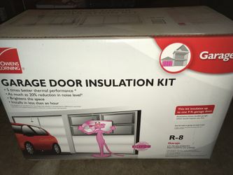Owens Corning garage door insulation kit