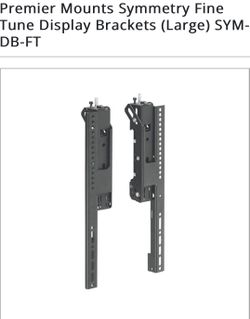 Premier Mounts Symmetry Fine Tunning Adjustment  Display Brackets
