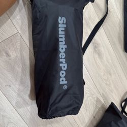 Slumber POD Black Our Tent For Pack N Play 