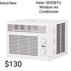 Brand New Haier  Window Air Conditioned 5050 Btu
