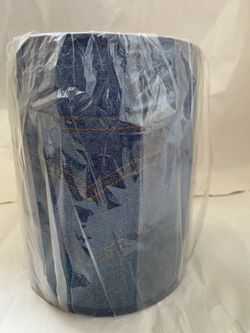 7” Blue Denim Lamp Shade