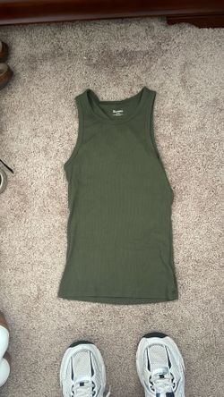 Sage tank top