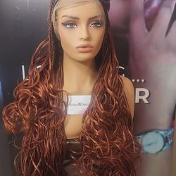 Full Lace Ombre Curly Braids Color 350