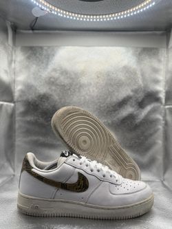 Nike Air Force 1 low ivory snake