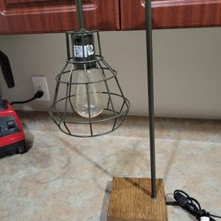 Desk Lamp And Clock