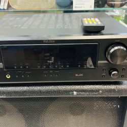 Denon DRA-397 2.1 Channel Multi Zone Home Entertainment Component AV Receiver With Remote 