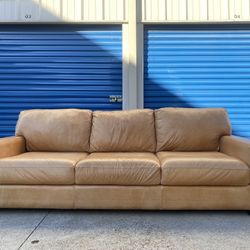 Leather Sofa 