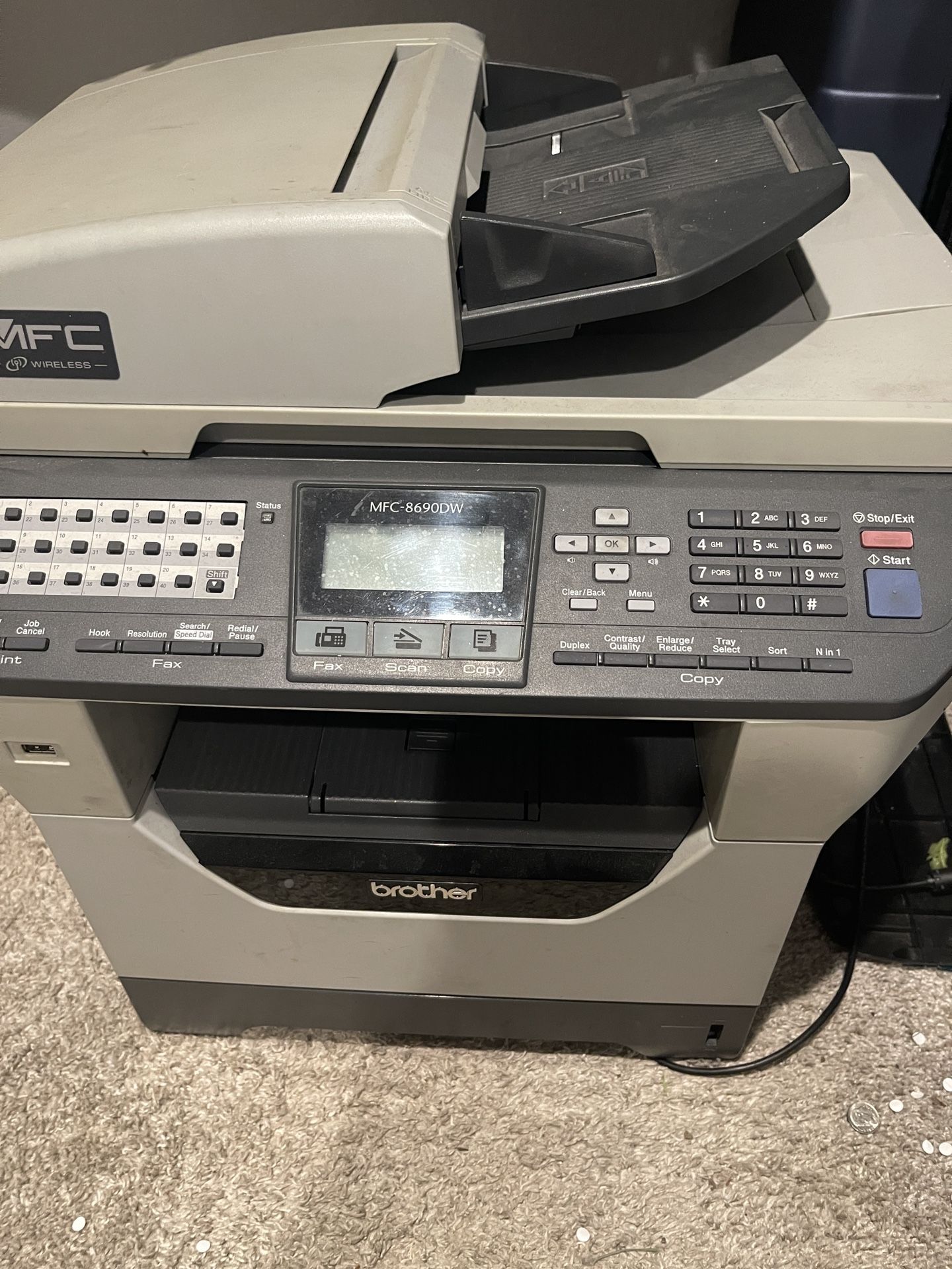 Brother MFC-8690DW Monochrome Laser Printer 